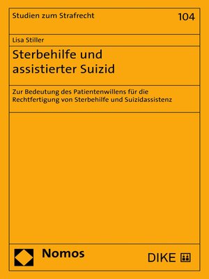 cover image of Sterbehilfe und assistierter Suizid